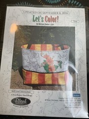 Tote Let’s Color By Western Demon And Dirt. Tote Size 15 X 12 X 6 Inches. New.