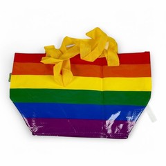 IKEA Rainbow Reusable Bag Storstomma Small Shopping Tote LGBTQIA+ Pride