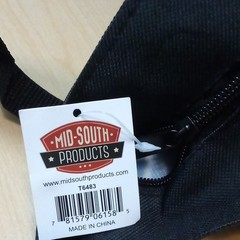Mid-South Products Tote Bag Smooth As Tennessee Whiskey Black/White T6483