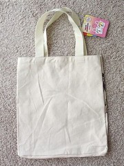 UV Color Change FLAMINGO Love 16.5″H x 16″W x5.5″D Tote Bag w/ Popsicle Keychain