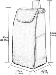 Shopping Trolley Replacement Bag, Portable, Waterproof, Oxford Fabric, Shopping Trolley, …