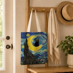 Aesthetic Canvas Tote Bag for Women, Reusable Grocery Shoulder Shopping Bags,…
