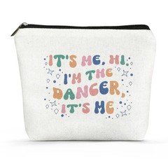 Paliboiu Dancer Gifts Makeup Bag Funny Dance Cosmetic