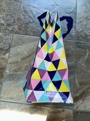 Blue Q HANDY TOTE 95% Post Consumer Materials Cool Reusable Green Lunch Gift Bag