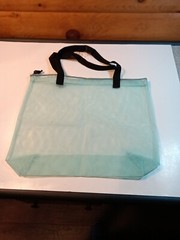 Reusable 5 pack Colorful Mesh Beach Tote Bagsmesh Shopping Bag With Drawstring