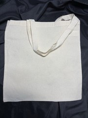 Canvas Foldable Tote Bag, Autism Mama Puzzle Pattern, Beige Multicolor