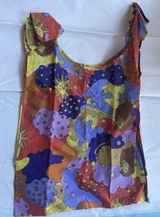 RARE Retired Zodiac Leo Standard Baggu Reuseable Bag Used HTF Black Sleeve