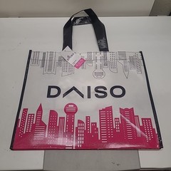 Daiso Japan DALLAS Texas Reusable Grocery Shopping Tote Bag Medium 15x12x8″ NWT