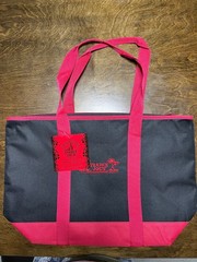 Trader Joe’s Insulated Tote Bag RED/BLACK (Large) Hot And Cold