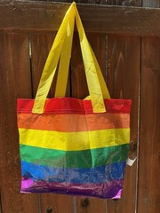 IKEA STORSTOMMA Rainbow Pride Bag Bundle Large & Small Reusable Tote LGBTQ NWT