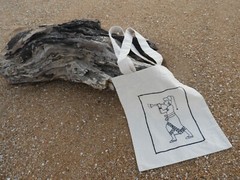 Hand Embroidery Cotton Reusable Shopping Foldable Eco Beach Travel Book Tote Bag