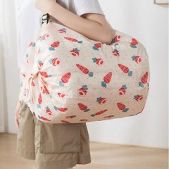 2PCS Travel Shoulder Bag Reusable Grocery Bags Foldable Shopping Bags Waterpr…