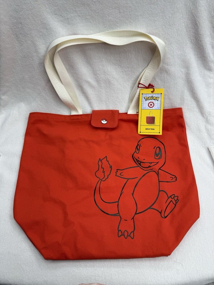 Pokémon Target Exclusive Tote Bag Charmander NEW Limited Release