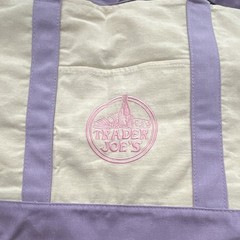 Trader Joe’s Lavender Reusable Tote Bag