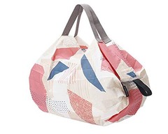 Shupatto One-Pull Foldable Bag S (Small, HAGIRE)