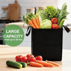 10 Pack Reusable Shopping Bags – 14.9×12.6×9.4 Inth Bulk Tote Bag for Grocery…