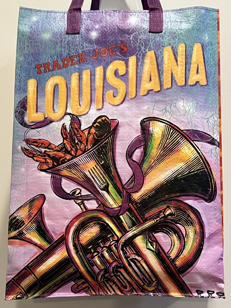 Trader Joe’s LOUISIANA Regional Reusable Shopping Tote Bag – Collect ’em All!