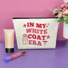 White Coat Gifts for Women Makeup Bag Nurse Ceremony IN MY WHITE COAT ERA