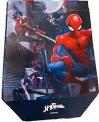 2 Pack Marvel Spider-Man 7x8x3.5 Inch Bags Kids Character Party W/Handles
