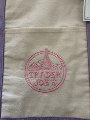 Trader Joe’s Canvas Large Purple Shopping Bag Limited Tote Lavender FREE Ship!
