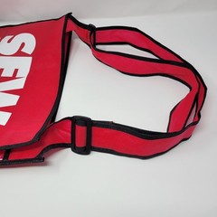 SEW EURODRIVE Reusable Tote Bag Red Black Recyclable Grocery Shopping Bag