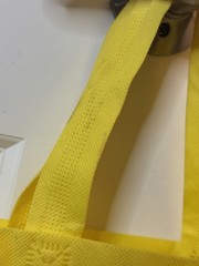 Mrs Mitchell’s Gifts Cape Cod Hyannis Yellow Reusable Tote Bag SHIPS FAST