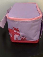 1 Trader Joe’s 2026 Mini Insulated Tote Summer Fun Ltd Ed Pink/Violet