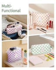 Narwey Easter Basket Gifts for Teen Girls Kids Tween, Mint Green Checkerboard