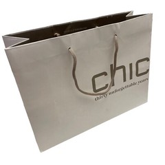 Medium Chico’s Reusable Shopping Bag Gift Bag 30 Years Go Wi1d 12.5 x 9.5 x 4.5