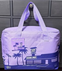 Trader Joe’s NEW SPRING 2026 RELEASE PURPLE RAIN Large Insulated Bag LIMITED