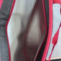 Trader Joe’s Extra Large 7 Gallon Red Black Insulated Cooler Tote Reusable Bag