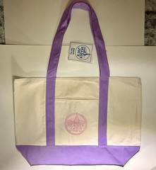 Trader Joe’s Reusable Large Canvas Tote Bag – Lavender Purple – Limited Edition