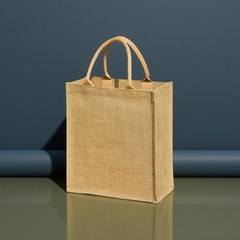 15pcs Jute handbags Reusable Vertical Burlap Tote bags with Waterproof Liner …