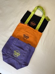 Trader Joe’s Halloween Tote Bags Set of 3 – Orange Purple Black Reusable Bags