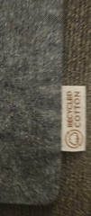 Finland Helsinki European Organic Gray Tote Reusable Shopping Bag Vintage RARE🦌