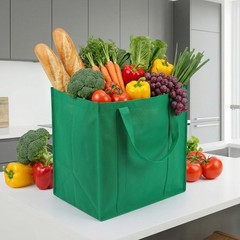 24 PCS 40 Lbs 6 Assorted Colors Heavy Duty Reusable Grocery Shopping Totes