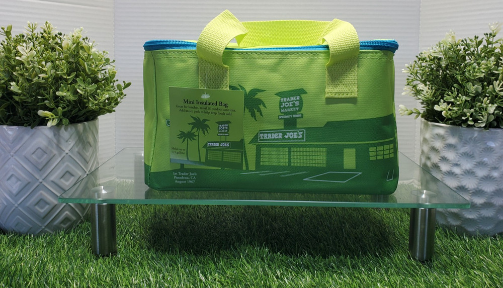 Trader Joe’s Summer 2026 Mini Insulated Tote Bag Palm Green 1.5 Gallons 🟢🌴NEW