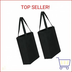 CVNDKN Canvas Tote Bags,2 Pcs Tote Bags Multi-Purpose Reusable Blank Canvas Bags
