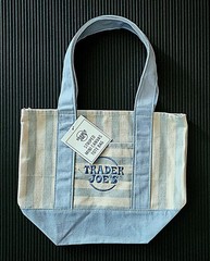 TRADER JOE’S 2026 SUMMER Mini tote (Blue stripe)