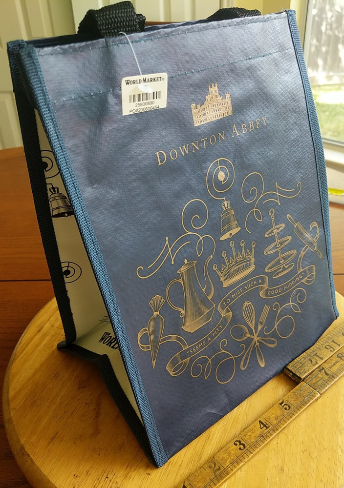 Downton Abbey Tote NWT Reusable Shopping Bag World Market BBC England UK British
