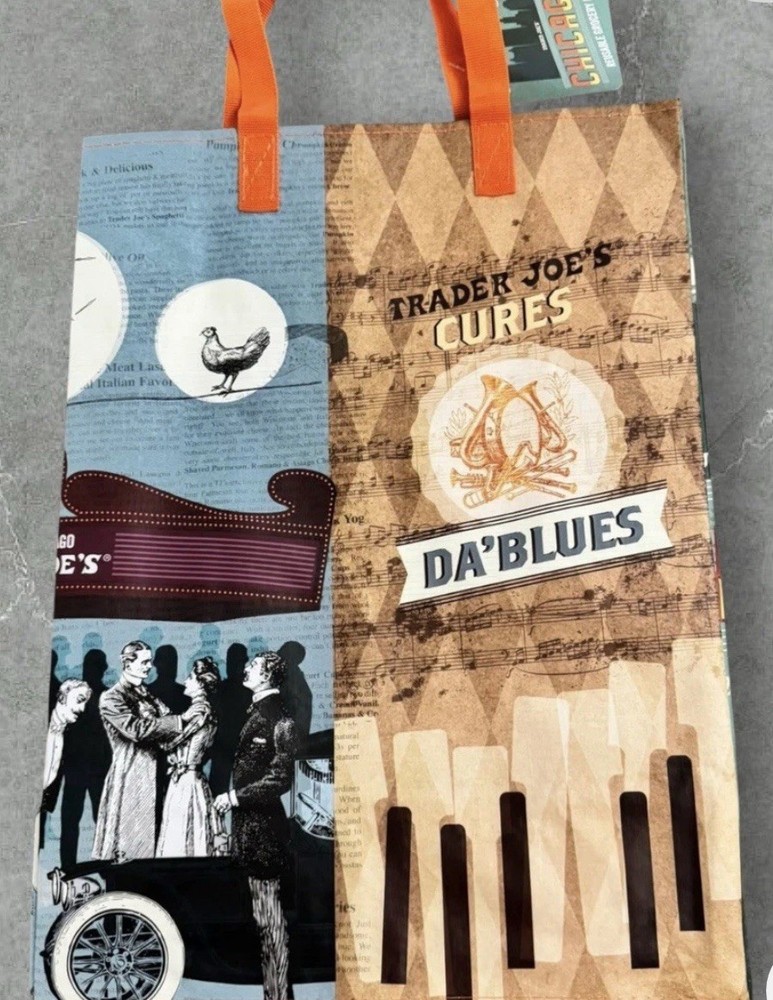 Trader Joe’s ERROR Chicago Reusable Shopping Grocery Bag tote – NWT SHIPS FLAT