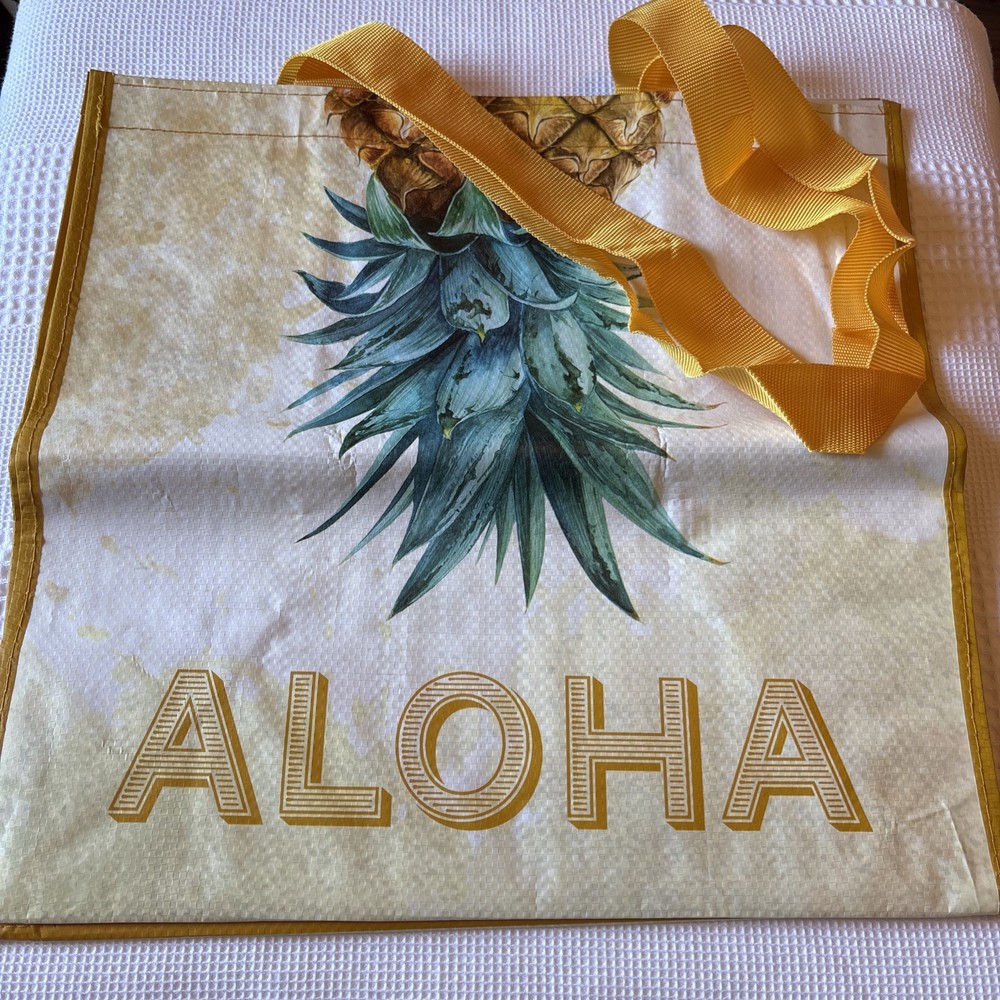 HAWAII Costco Keep Cool Pineapple Reusable Shopping Bag Limited Edition Retired