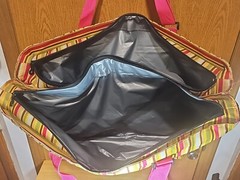 Large Therm A Carry Dual Compartment Adjustable Strap Insulated Shopping Tote