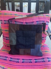 Upcycled reversible Tote bag