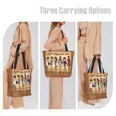 Bible African American Tote Bags for Women Fashion Black Women Church Shoulde…