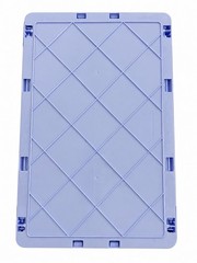 Storage Essentials Collapsible Basket Foldable Blue Plastic