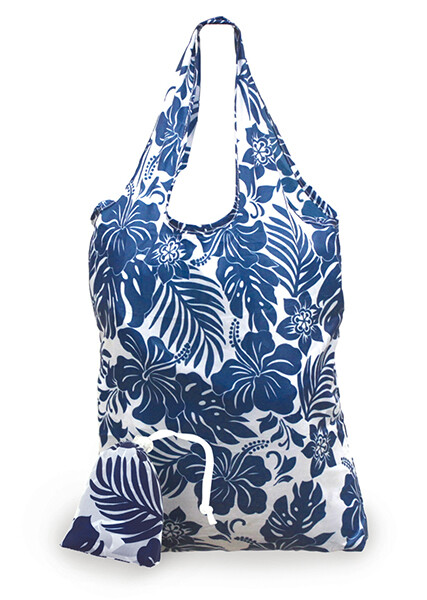 Foldable Reusable Shopping Eco Tote Bag Hawaiian Gifts Aloha Hula Girl Hawaii N