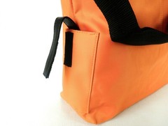 Sweda Tritek Shoulder Tote, Adjustable Strap, Choice of Brown or Orange, #VP1014