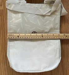 6 Lululemon Reusable Shopper Small Tote Bags Red Black White Approx 11 x 9 x 4