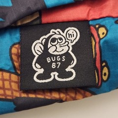 BAGGU Collab JOONBUG GROUP SKATE Teal Standard Baggu Reuseable Bag